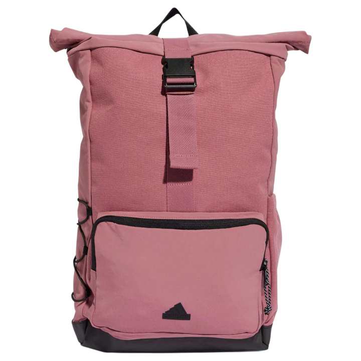 Adidas Adidas Recycled Nylon Backpack Unisex Dark Red & Black