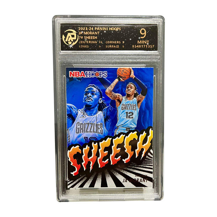 PANINI Morant Basketball Card Jump Shot Collection With Large Head Dry Eraser Jump Shot Illustration Graded Cards 1 Pc