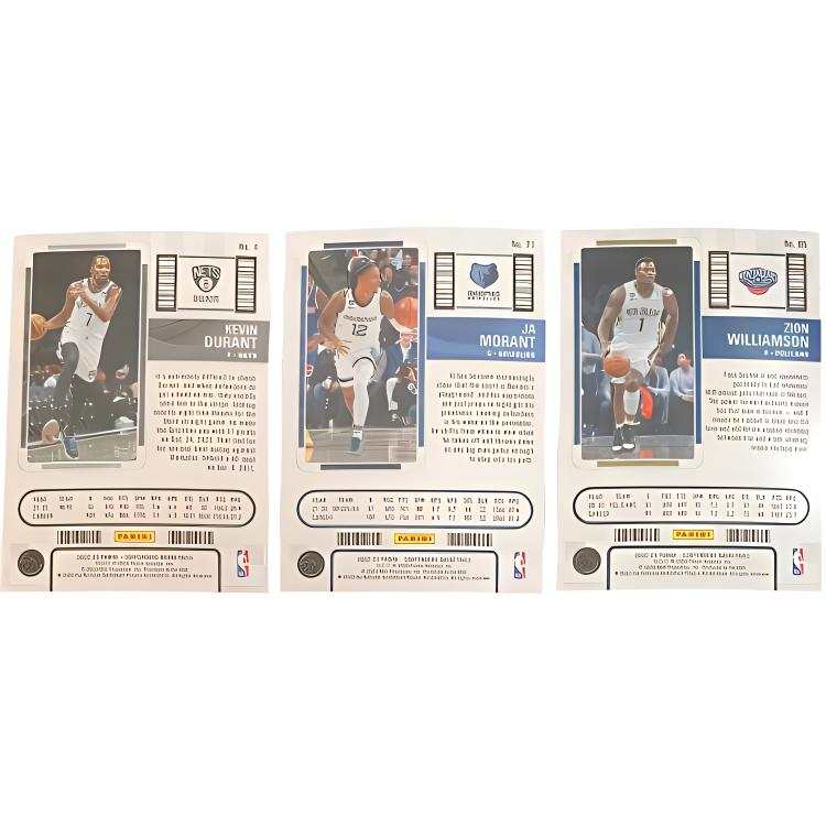 PANINI PANINI KD, Zion 2022 2023 Basketball NBA
