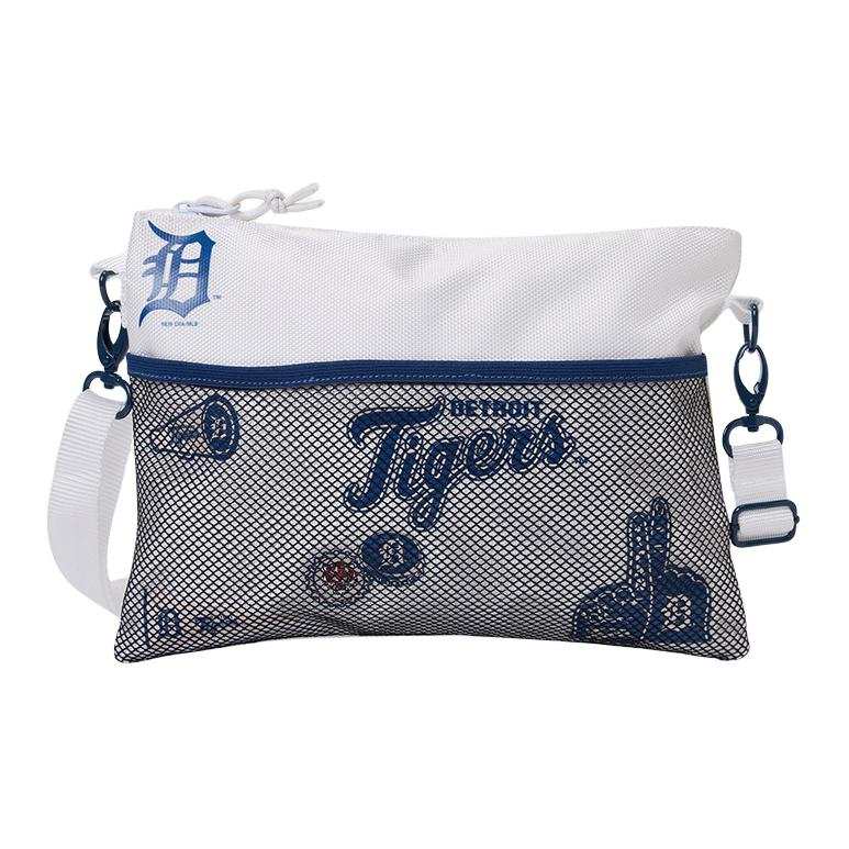 New Era Fabric Shoulder Bag, Crossbody Bag Unisex Ivory White