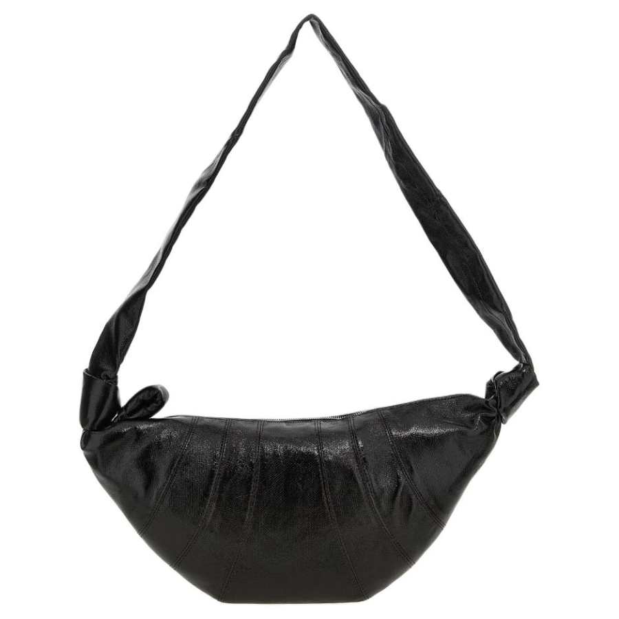 Lemaire Cotton Croissant Bag, Handbag, Shoulder Bag Medium Women's Brown