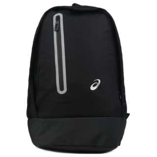 Asics Polyester Backpack Regular Unisex Black