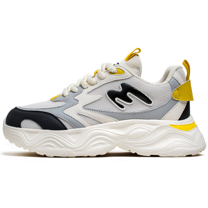 JKEM Cushioning Slip Resistant Abrasion Resistant Cushioning Slip Resistant Abrasion Resistant Low top Chunky Sneakers