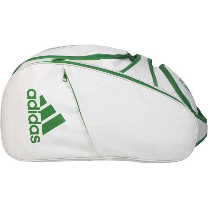Adidas Adidas Tennis Racket Bags Polyester Unisex 56 X 29 Centimeters White/Green