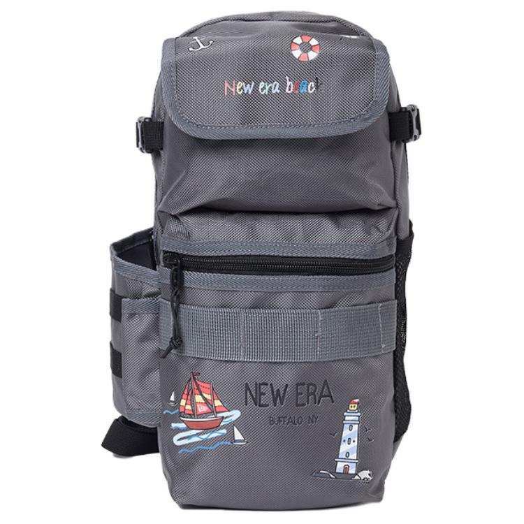 New Era Fabric Shoulder Bag, Crossbody Bag Medium Unisex Gray