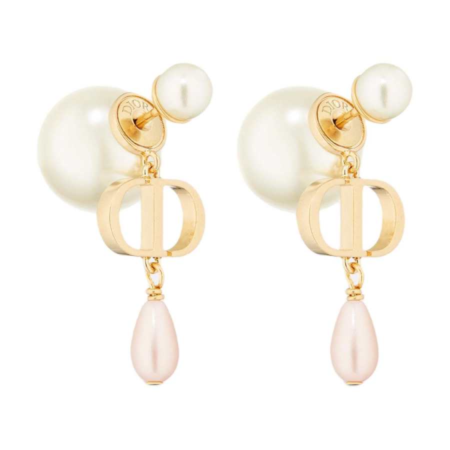 DIOR DIOR Metal Earrings Women's Gold