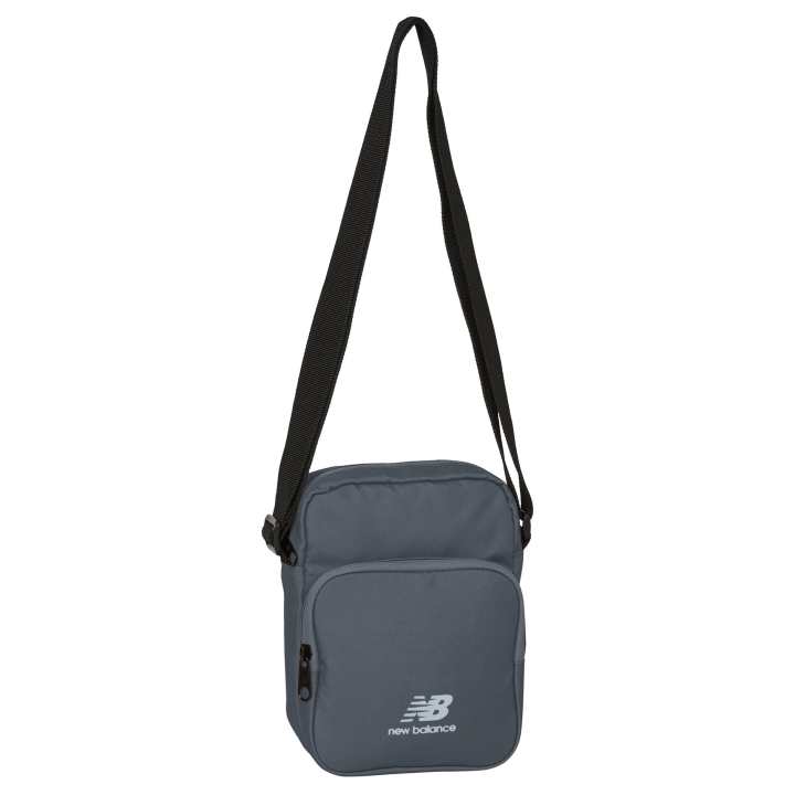 New Balance New Balance Polyester Crossbody Bag, Shoulder Bag Regular Unisex Gray