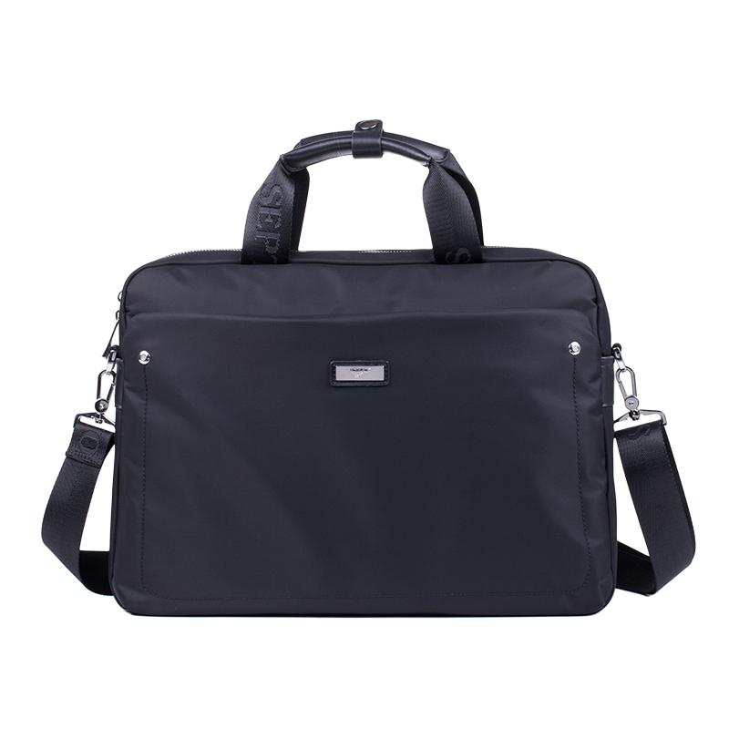 SEPTWOLVES SEPTWOLVES Oxford Briefcase, Handbag Medium Men's Black