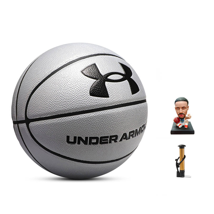 Under Armour Under Armour Pu Basketball Silver Size 7 Ball Training