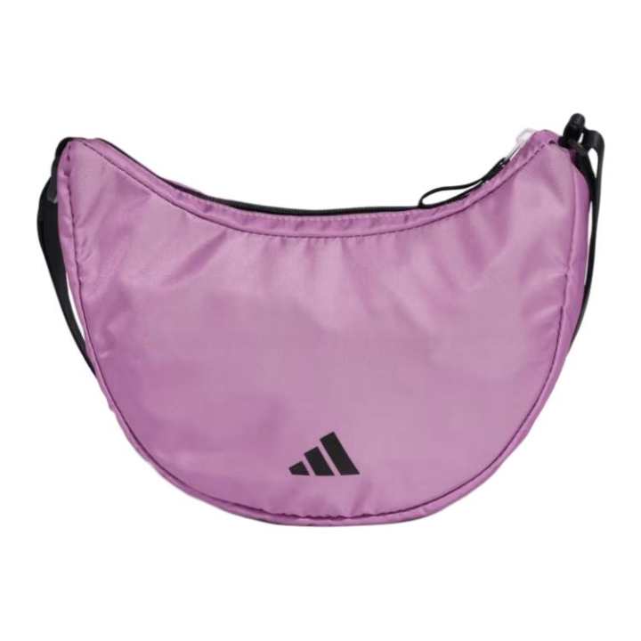 Adidas Adidas Polyamide Shoulder Bag Small Unisex Purple & Black