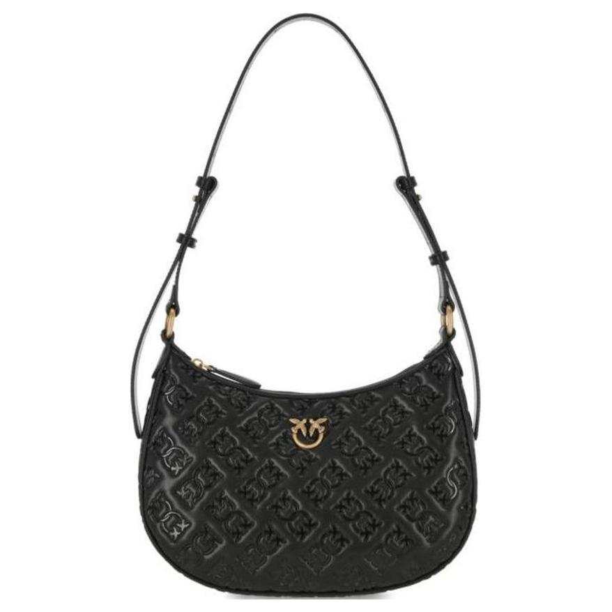 PINKO Pu Handbag, Shoulder Bag Women's Black