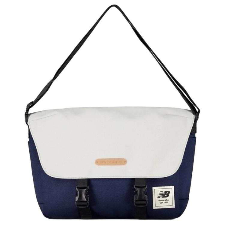 New Balance New Balance Fabric Shoulder Bag, Crossbody Bag Regular Unisex White & Blue