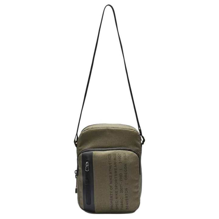 Nike Nike Polyester Crossbody Bag, Shoulder Bag Men's Green
