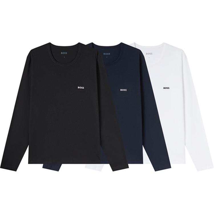 HUGO BOSS Logo-embroidered T-shirt