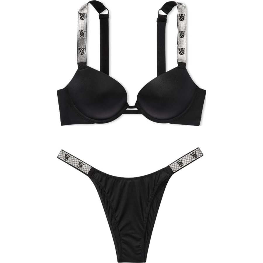Victoria's Secret Underwear Set Women's Black