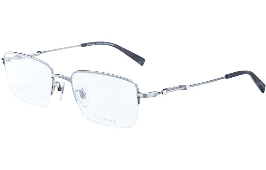 Chopard CHOPARD Plate Frame Pure Titanium Square Eyeglass Frames Men's