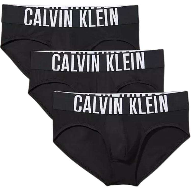 CALVIN KLEIN Briefs Men's 3 Pack Black