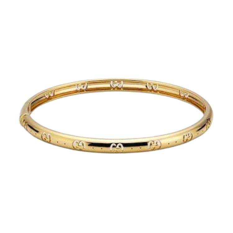 GUCCI GUCCI Icon 18k Gg Bracelet
