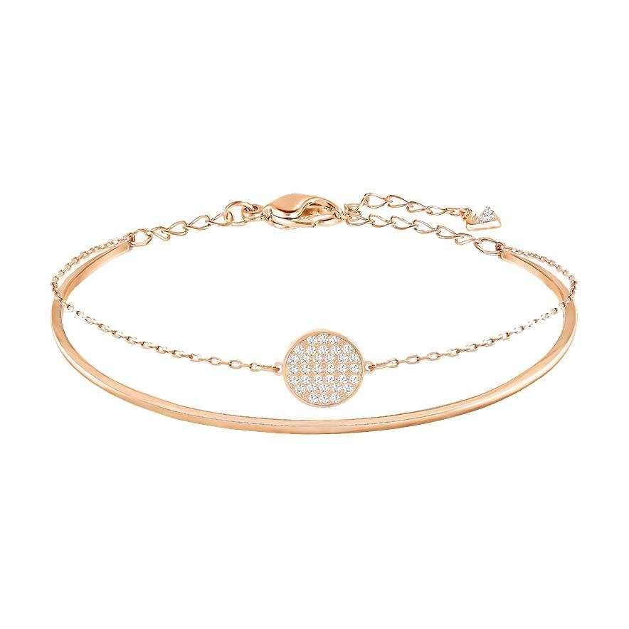 Swarovski Bangles Women's Rose Gold tone Plated