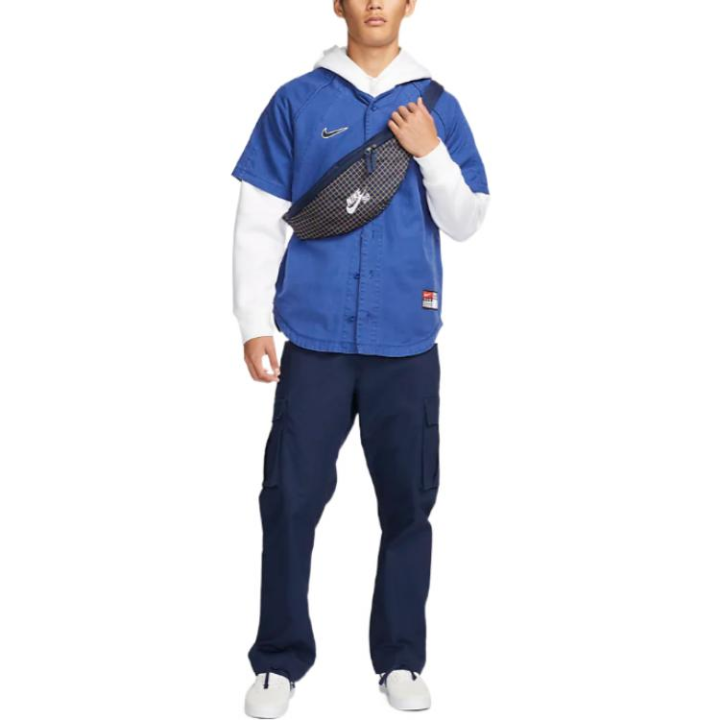 Nike Nike Baseball Jacket Unisex Blue