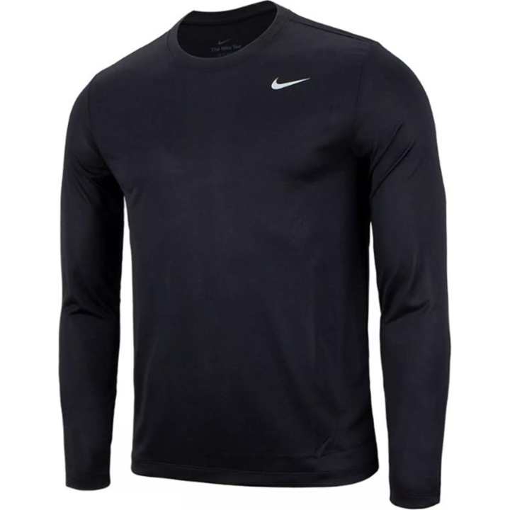 Nike Nike T Shirts Men's Black Crew Neck Moderate Straight Fit