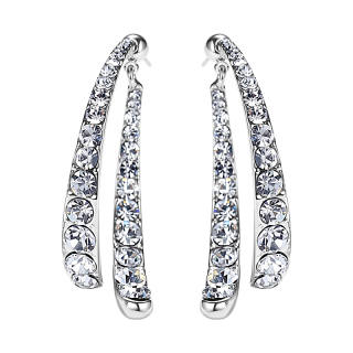 CAROMAY Earrings Women's Silver