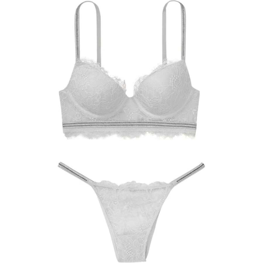 Victoria's Secret Underwear Set Women's Gray