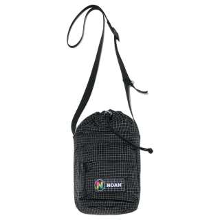 NOAH Nylon Crossbody Bag, Shoulder Bag Unisex Black