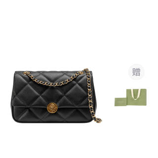 VANESSA HOGAN Cow Leather Crossbody Bags Regular Women's Black