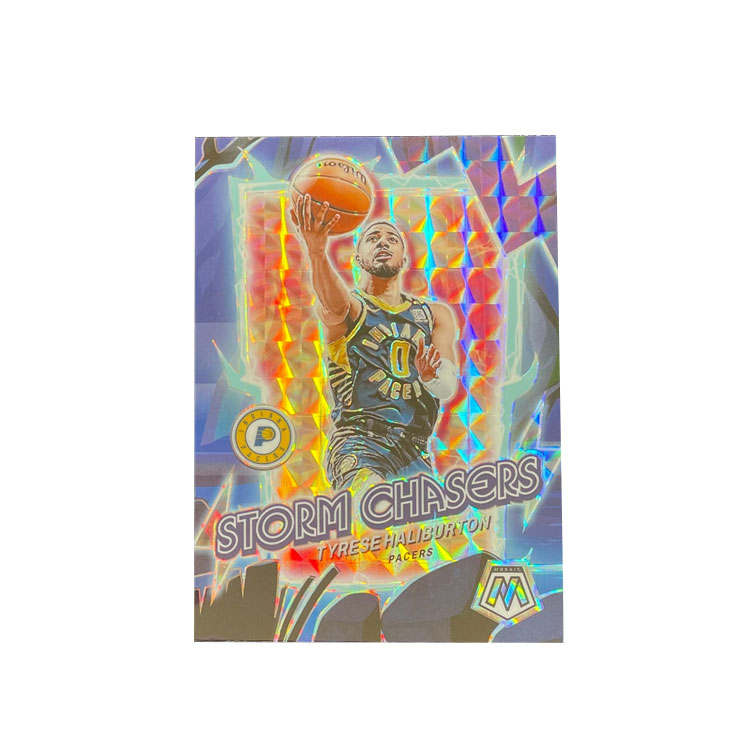 PANINI 2023 24 Panini Mosaic Haliburton, Tyrese Haliburton, Mosaic Refractor Player Card, Card Product Access