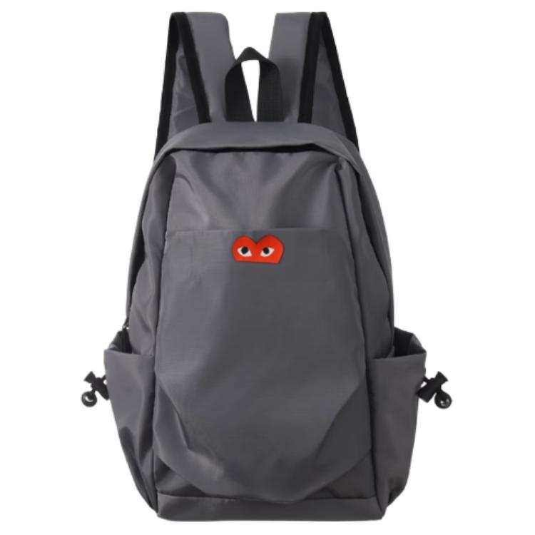 CDG Play Oxford Backpack Mini Unisex Black/Blue/Gray