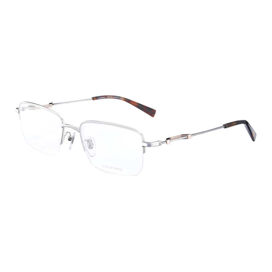 Chopard CHOPARD Plate Frame Pure Titanium Square Eyeglass Frames Men's