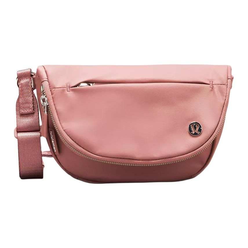 Lululemon All Night Festival Nylon Shoulder Bag, Crossbody Bag Women's Spice Tea Brown