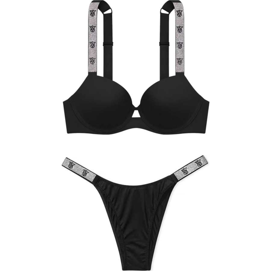 Victoria's Secret Underwear Set Women's Black