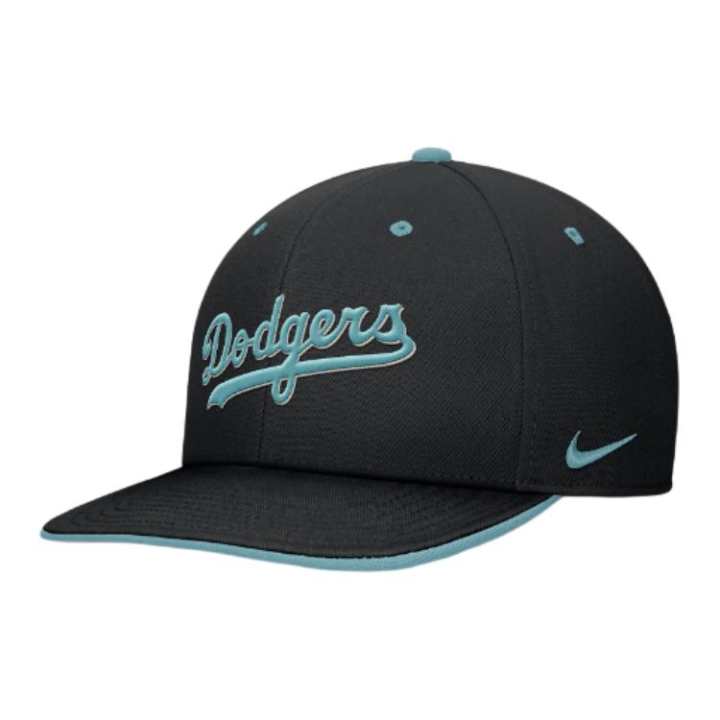 Nike Nike Los Angeles Dodgers Pro Tech Script Men's Nike Dri FIT Mlb Adjustable Hat