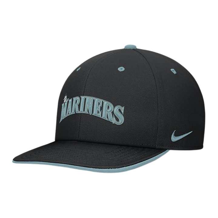 Nike Nike Seattle Mariners Pro Tech Script Men's Nike Dri FIT Mlb Adjustable Hat