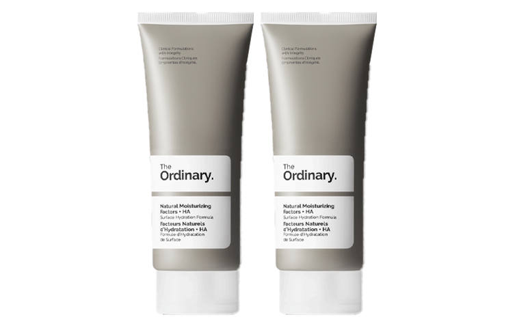 The Ordinary Natural Hydrating Factor HA Face Cream Moisturizing Repairing 100ml/100ml*2