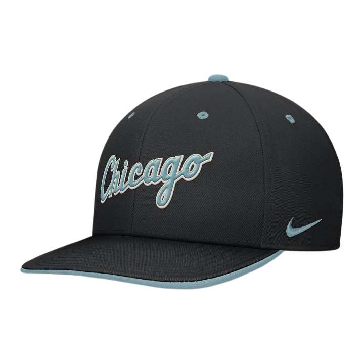 Nike Nike Chicago White Sox Pro Tech Script Men's Nike Dri FIT Mlb Adjustable Hat