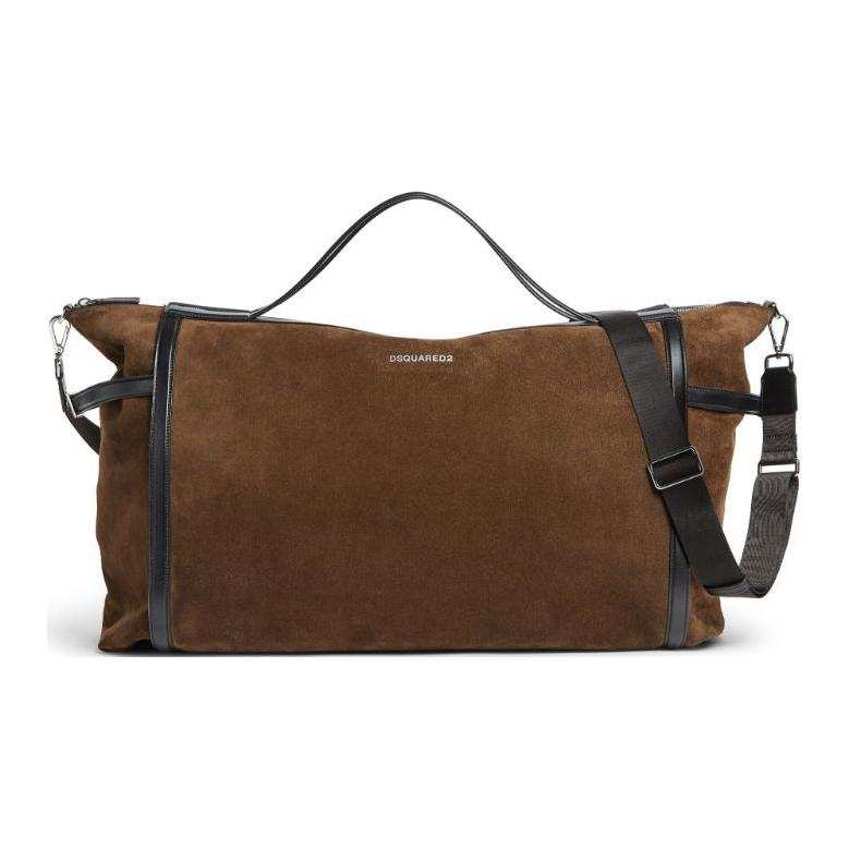 DSQUARED 2 DSQUARED 2 Logo-print Leather Duffle Bag