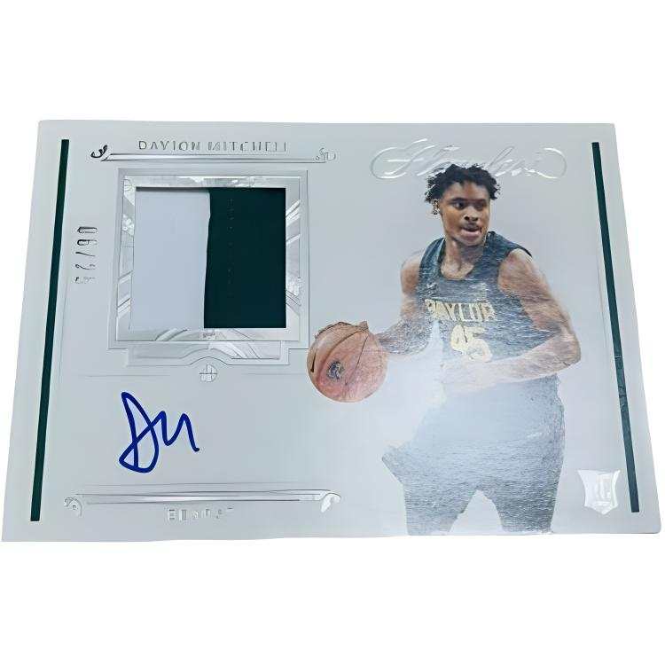 PANINI Davion Mitchell, Star Card, Card Access Pass Sports Cards 9 Pcs