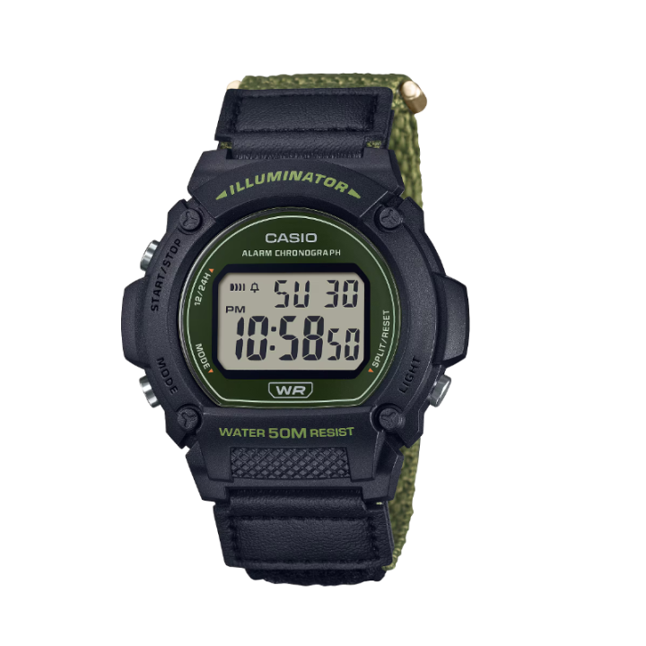 CASIO CASIO Men Standard Series Gray Watch W-219HB-3AV
