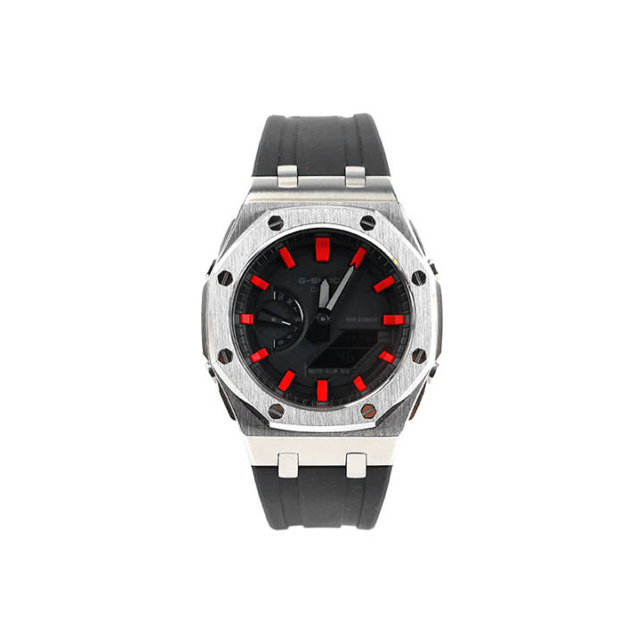 CASIO CASIO Unisex Liquid Crystal/Analog Dual Display Series 44mm Black Watch