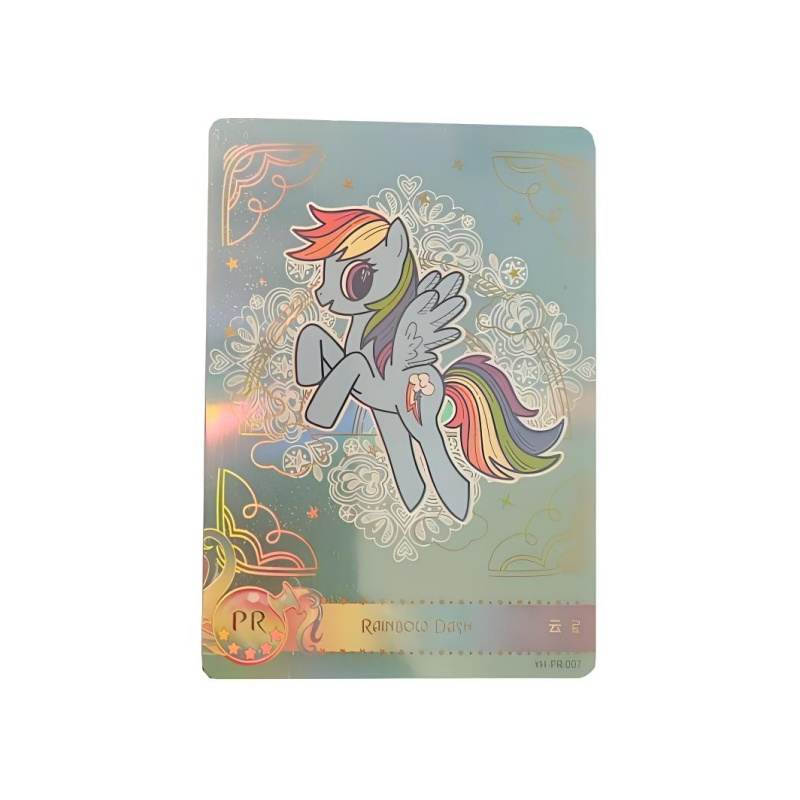 KAYOU Rainbow Dash My Little Pony Card, Collector's Set YH PR 007 IP / Anime Cards 1 Pc