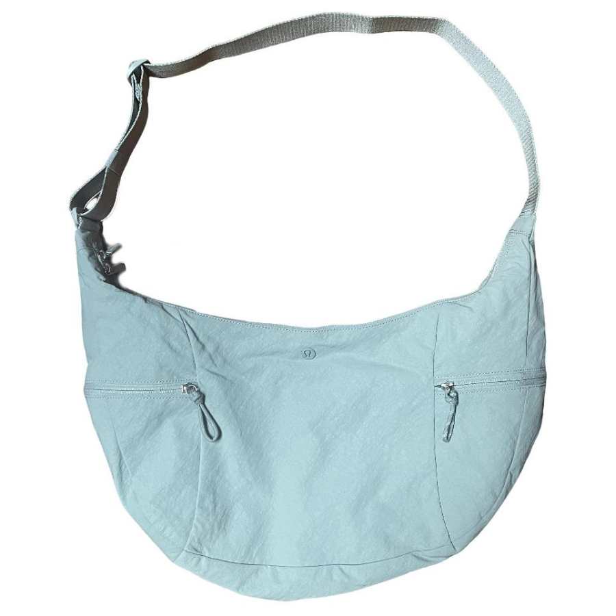Lululemon Large Slouchy Polyester Crossbody Bag, Shoulder Bag Large Women's Jade Lime