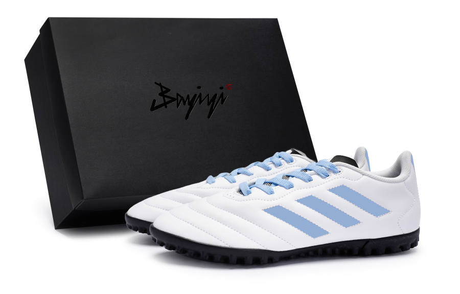Adidas Adidas GOLETTO VII Slip Resistant Slip Resistant Soccer Shoes Unisex White Blue