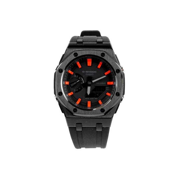 CASIO CASIO Unisex Liquid Crystal/Analog Dual Display Series Black Watch