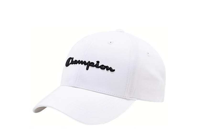 Champion Champion Fabric Baseball Caps Unisex White