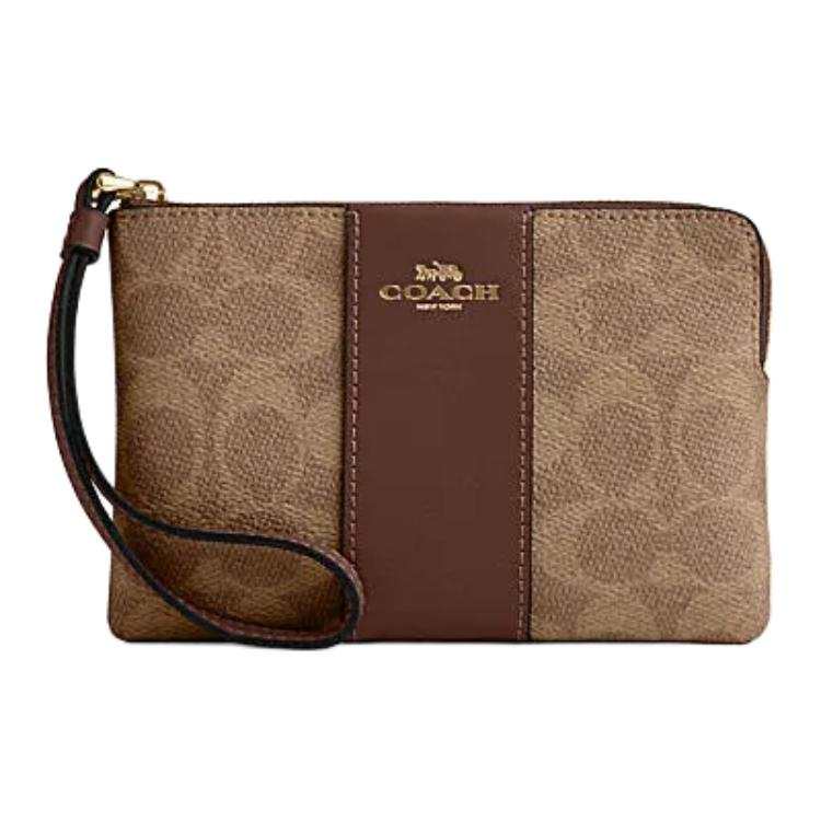 COACH COACH Corner Zip Clutches