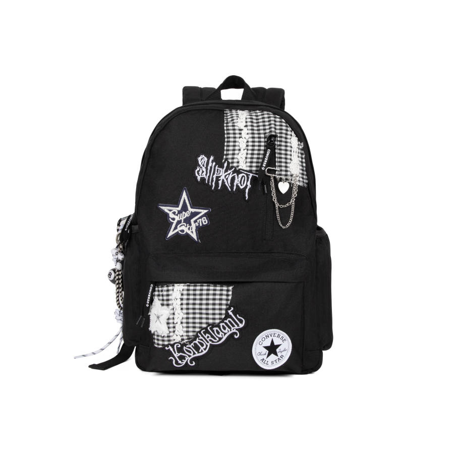 Converse Converse Polyester Backpack Unisex Black White