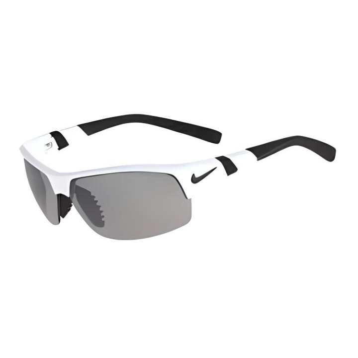 Nike Nike Plastic Irregular Shape Sunglasses Unisex White